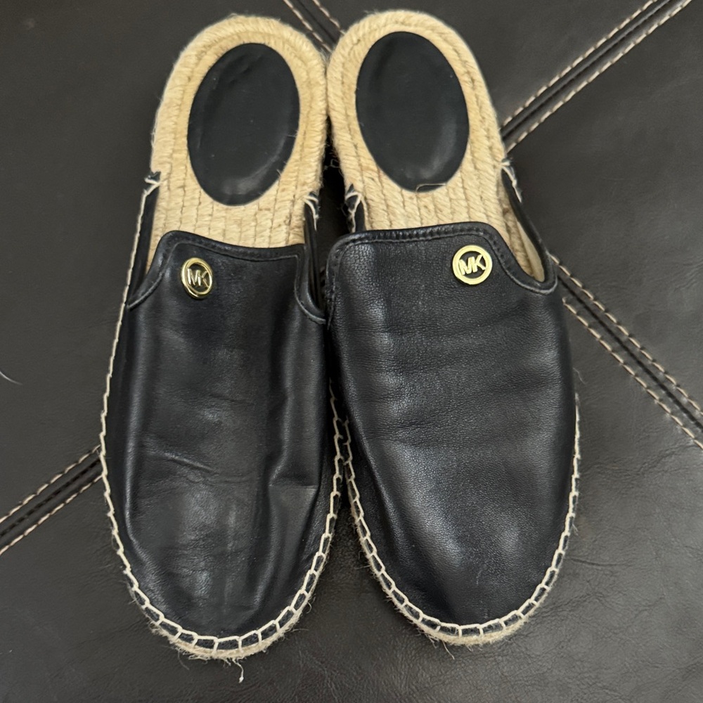 Michael Kors Black Espadrilles